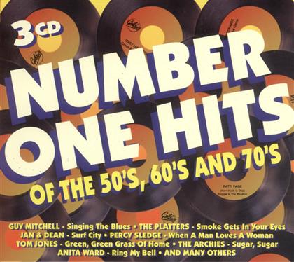 Number One Hits Of The '50S '60S '70S (3 CDs)
