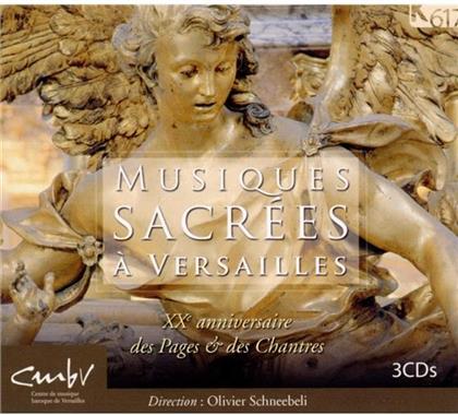 Schneebeli Olivier / Pagesw & Chantres - Musiques Sacrees A Versailles (3 CDs)
