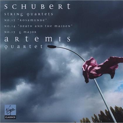 Artemis Quartett & Franz Schubert (1797-1828) - Quartette D.804 / 810 / 887 (2 CDs)