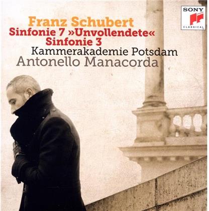 Kammerakademie Potsdam / Manac & Franz Schubert (1797-1828) - Sinfonien Nr. 3 & 7
