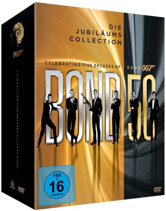 James Bond Collection - (Jubiläumscollection '50 Jahre Bond' / 22 DVDs)