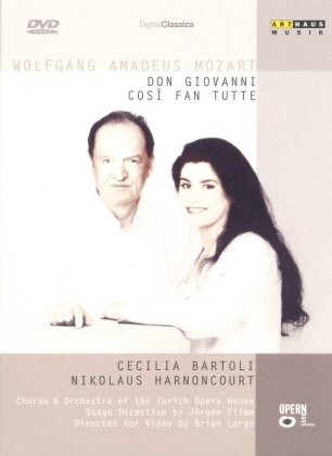 Opernhaus Zürich, Nikolaus Harnoncourt & Cecilia Bartoli - Mozart - Così fan tutte / Don Giovanni (Arthaus Musik, 4 DVDs)