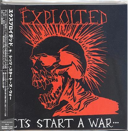 The Exploited - Let's Start A War - Papersleeve & 3 Bonustracks (Japan Edition)