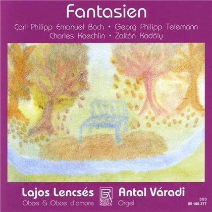 Lences Lajos / Varadi Antal & --- - Fantasien - Werke Fuer Oboe & Orgel