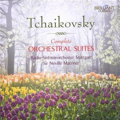 Marriner Sir Neville / Rso Stuttgart & Peter Iljitsch Tschaikowsky (1840-1893) - Complete Orchestral Suites (2 CDs)