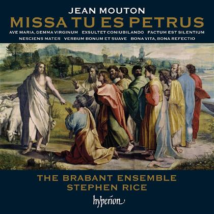 Rice Stephen / Brabant Ensemble & Jean Mouton 1459-1522 - Missa Tu Es Petrus / Complete Eight-Part