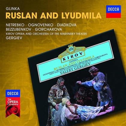 Netrebko Anna / Gorchakova / Ognovenko & Michail Glinka (1804-1857) - Ruslan And Lyudmila (3 CDs)