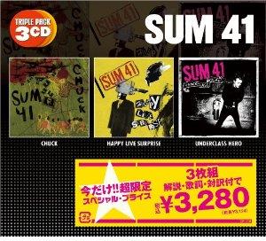 Sum 41 - Chuck/Happy Live/Underclass (3 CDs)