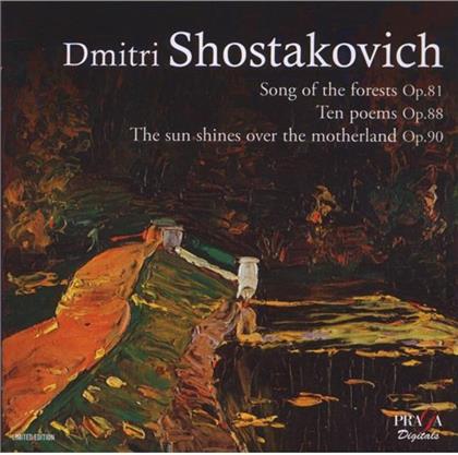 Ivanovsly Vladimir / Petrov Ivan & Dimitri Schostakowitsch (1906-1975) - Das Lied Von Den Waeldern / 10 Poeme