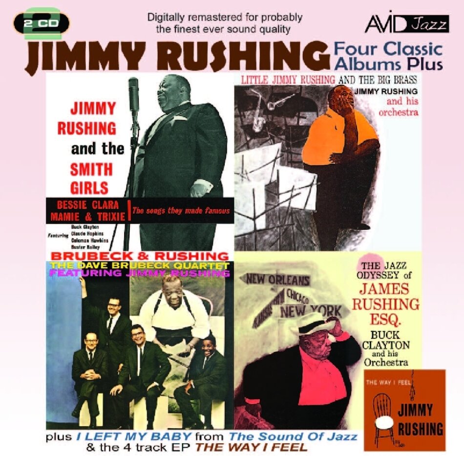 Jimmy Rushing - 4 Classic Albums Plus 2 CDs
