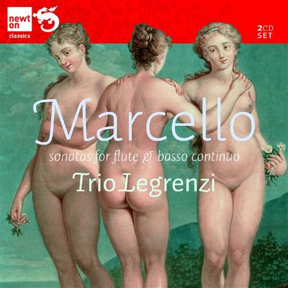 Trio Legrenzi & Benedetto Marcello (1686-1739) - Sonaten Für Flöte & Bc Op.2 (2 CD)
