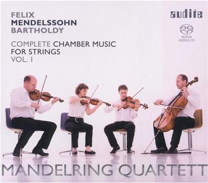 Mandelring Quartett & Felix Mendelssohn-Bartholdy (1809-1847) - Complete Chambermusic For Strings Vol. 1 (SACD)