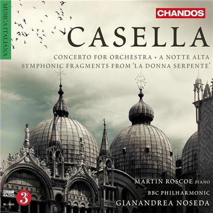 Roscoe Martin / Noseda Gianandrea / Bbc & Alfredo Casella (1883-1947) - Concerto For Orchestra / Notte Alta