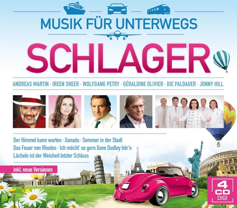 Schlager - Musik Für Unterwegs - Various 4 CD