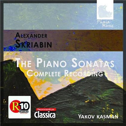 Yakov Kasman & Alexander Scriabin (1872-1915) - Die Klaviersonaten (3 CDs)