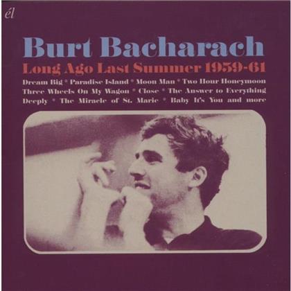 Burt Bacharach - Long Ago Last Summer - 1959-61