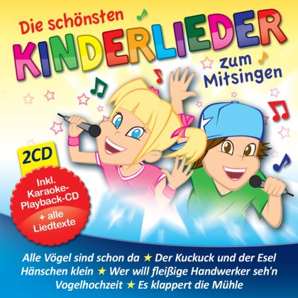 Die Karaoke-Kids - Die Schönsten Kinderlieder Zum (2 CDs)