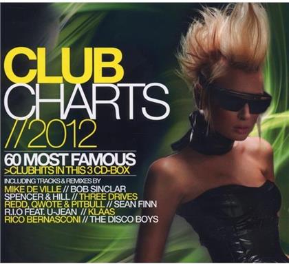 Clubcharts - Various 2012 - 1 (3 CDs)