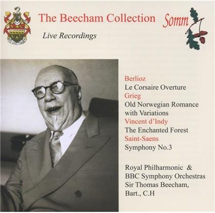 Beecham Sir Thomas / Vaughan Denis & Berlioz / Grieg / D'indy / Saint-Saens - Live Recordings