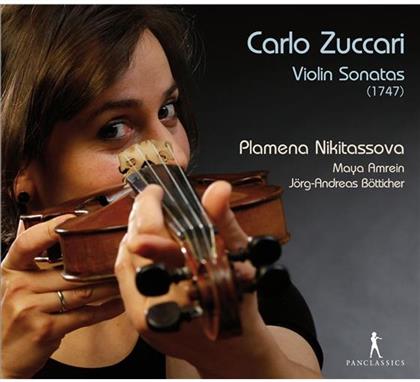 Nikitassova Maya Plamena & Carlo Zuccari - Violinsonaten Nr 2,3,4,8,10, A
