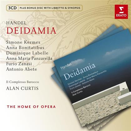 Curtis / Kermes / Bonitatibus & Georg Friedrich Händel (1685-1759) - Deidamia (4 CDs)
