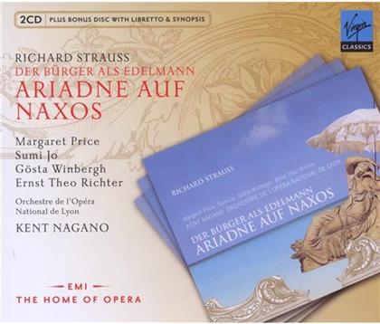 Nagano Kent / Price M. / Jo / Winbergh & Richard Strauss (1864-1949) - Ariadne Auf Naxos & Buerger (3 CDs)