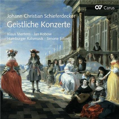 Eckert Simone / Hamburger Ratsmusik & Johann Christian Schieferdecker - 4 Geistliche Konzerte