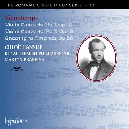 Hanslip Chloe / Brabbins Martyn & Henri Vieuxtemps (1820-1881) - Violin Concertos 1 & 2 / Greetings To A.