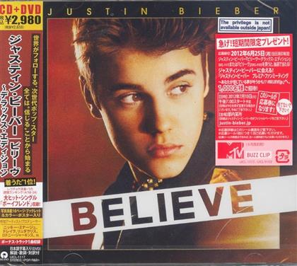 Justin Bieber - Believe (Japan Edition, Deluxe Edition, CD + DVD)