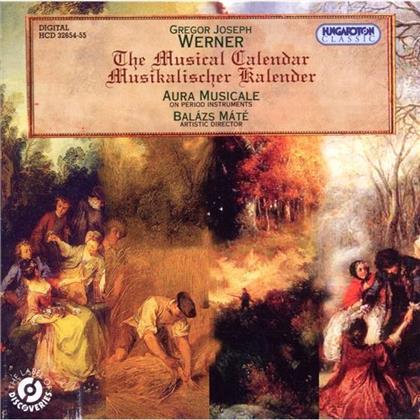 Mate Balazs / Aura Musicale & Gregor Joseph Werner - Musical Calendar - Musikal. Kalender