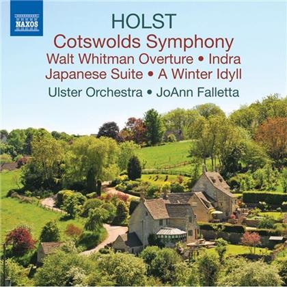Falletta Joann / Ulster Orchestra & Gustav Holst (1874-1934) - Cotswolds Symphony / Ouverture / Suite +