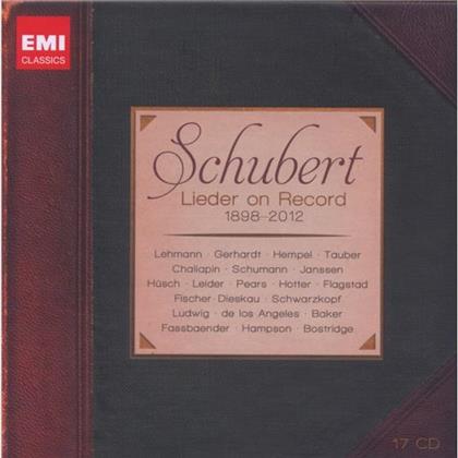 --- & Franz Schubert (1797-1828) - Schubert Lieder On Record (17 CDs)