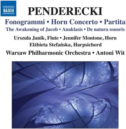 Wit Antoni / Warsaw Philharmonic Orch. & Krzysztof Penderecki (*1933) - Fonogrammi / Horn Concerto / Partita / +