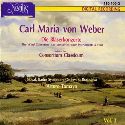Solsiten Des Consortium Classicum & Carl Maria von Weber (1786-1826) - Bläserkonzerte