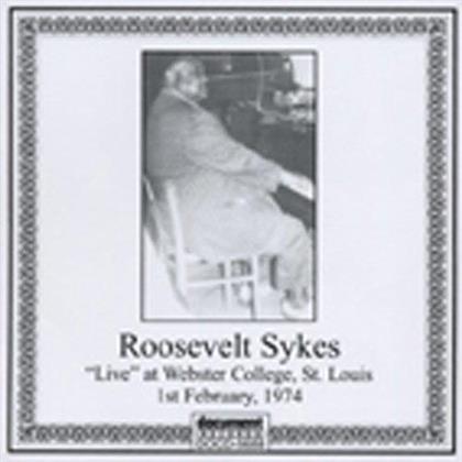 Roosevelt Sykes - Live At Webster College