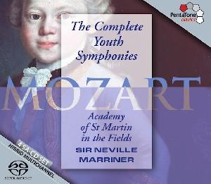Marriner Sir Neville / Asmf & Wolfgang Amadeus Mozart (1756-1791) - Die Jugend Sinfonien (4 SACDs)