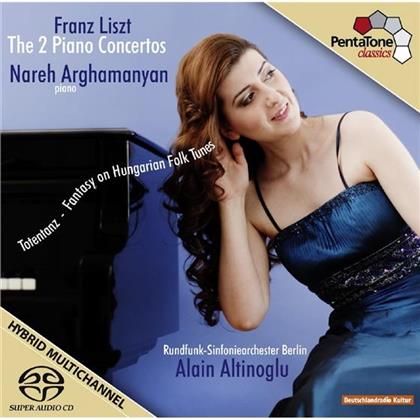Nareh Arghamanyan & Franz Liszt (1811-1886) - Klavierkonzerte Nr 1&2, Ungarische (SACD)