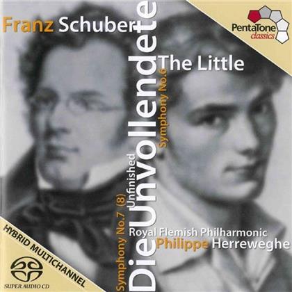 Herrewghe Philippe / Royal Flemish Ph. & Franz Schubert (1797-1828) - Sinfonie Nr6, Sinfonie Nr8 (SACD)