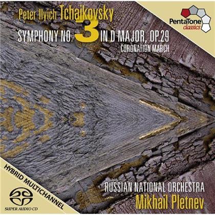 Pletnev Mikhail / Russian National Orch. & Peter Iljitsch Tschaikowsky (1840-1893) - Sinfonie Nr3 In D-Dur Op29, Coron. March (SACD)