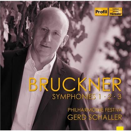 Philharmonie Festiva & Anton Bruckner (1824-1896) - Symphonies 1-2-3 (3 CDs)