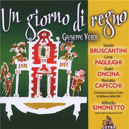 Bruscantini / Paglinghi / Cozzi / Si & Giuseppe Verdi (1813-1901) - Un Giorno Di Regno (Milano 1951) (2 CDs)