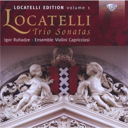 Ensemble Violini Capricci / Ruhadze Igor & Pietro Locatelli (1695-1764) - Triosonaten Op.5 & Op.8 (2 CDs)