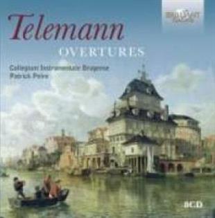 Patrick Peire & Georg Philipp Telemann (1681-1767) - Ouvertüren (8 CDs)