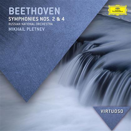 Mikhail Pletnev & Ludwig van Beethoven (1770-1827) - Symphonies Nos.2&4