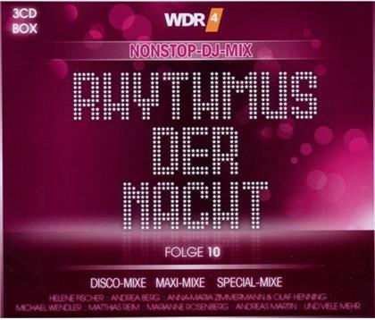 Wdr4 Rhytmus Der Nacht 10 - Various (3 CDs)