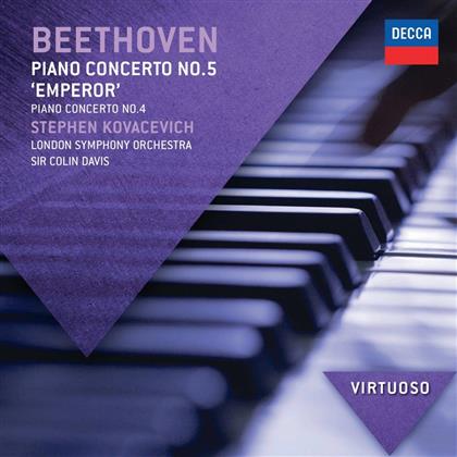 Stephen Kovacevich & Ludwig van Beethoven (1770-1827) - Piano Concertos Nos.5&4