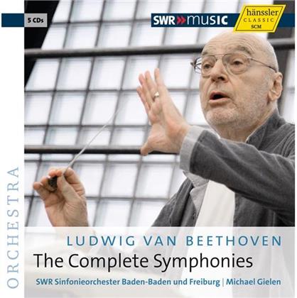 Gielen Michael / Swr So Baden-Baden U. F & Ludwig van Beethoven (1770-1827) - Complete Symphonies (5 CDs)
