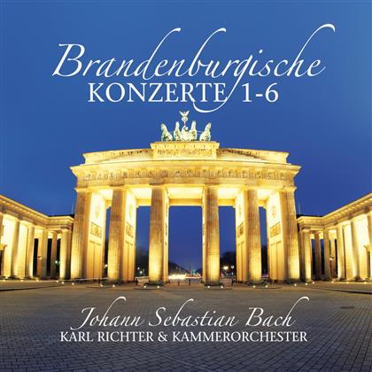 Karl Richter & Johann Sebastian Bach (1685-1750) - Brandenburgische Konzerte 1-6 (2 CDs)
