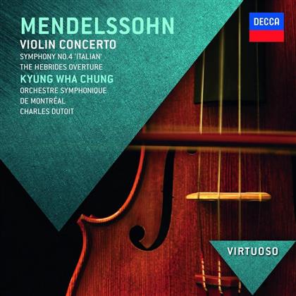Kyung-Wha Chung & Felix Mendelssohn-Bartholdy (1809-1847) - Violin Concerto / Symphony No.4