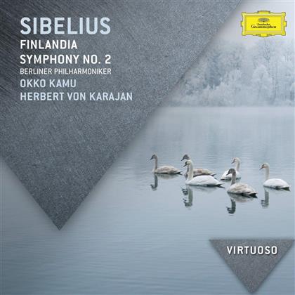 Okko Kamu, Jean Sibelius (1865-1957) & Herbert von Karajan - Finlandia / Symphony No.2 - Virtuoso